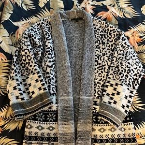 Worn once, just too big for me. So soft and comfy , very stylish